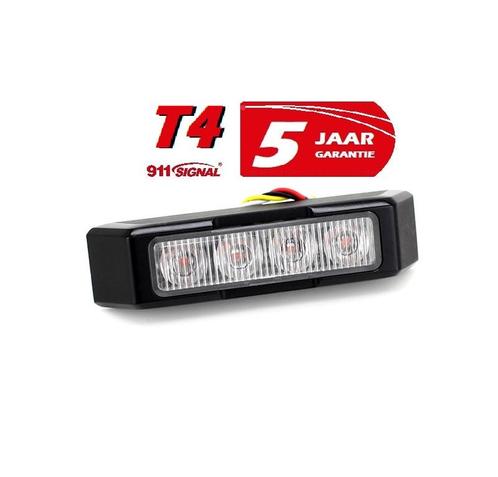 911 Signal Top Kwaliteit T4 LED Flitser 4 x 3 watt ECER65 IP, Auto-onderdelen, Verlichting, Nieuw, Ophalen of Verzenden