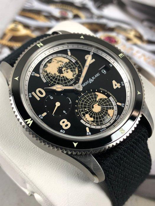 Montblanc - Geosphere 1858 Worldtime - 117837 - Heren -, Handtassen en Accessoires, Horloges | Heren