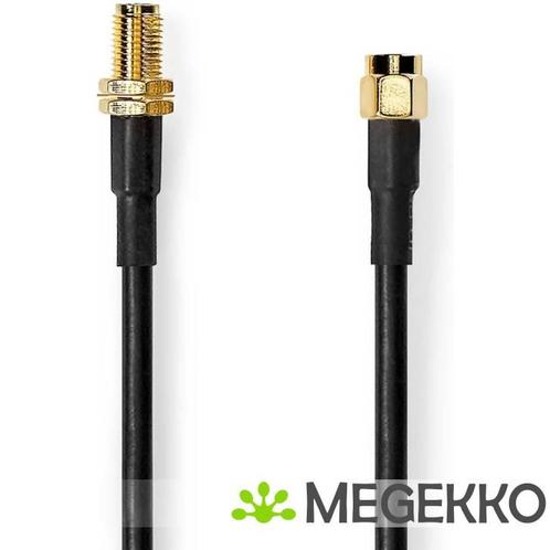 Antennekabel | SMA Male | SMA Female | Verguld | 50 Ohm |, Computers en Software, Overige Computers en Software, Nieuw, Verzenden