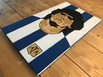 hou2use - duurzame kunst op afvalhout - Diego Maradona -, Verzamelen, Nieuw