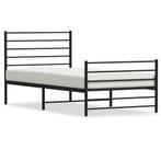 90x200 Metaal Bedframe | Retour Deal | 55% Korting Nu!, Huis en Inrichting, Slaapkamer | Bedden, 90 cm, Eenpersoons, Verzenden