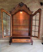 anders - Kast - Wortelnotenhout - Vitrinekast, Antiek en Kunst