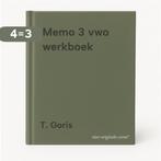 Memo 3 vwo werkboek 9789034552594 T. Goris, Verzenden, Gelezen, T. Goris