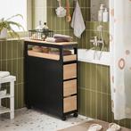 2dekans | SoBuy Archiefkast - BZR54-SCH - MDF & Bamboe -, Ophalen of Verzenden, Nieuw