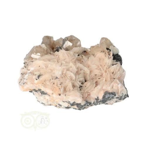 Cerussiet op Bariet cluster Nr 52 - 170 gram - Marokko, Handtassen en Accessoires, Edelstenen, Nieuw, Verzenden