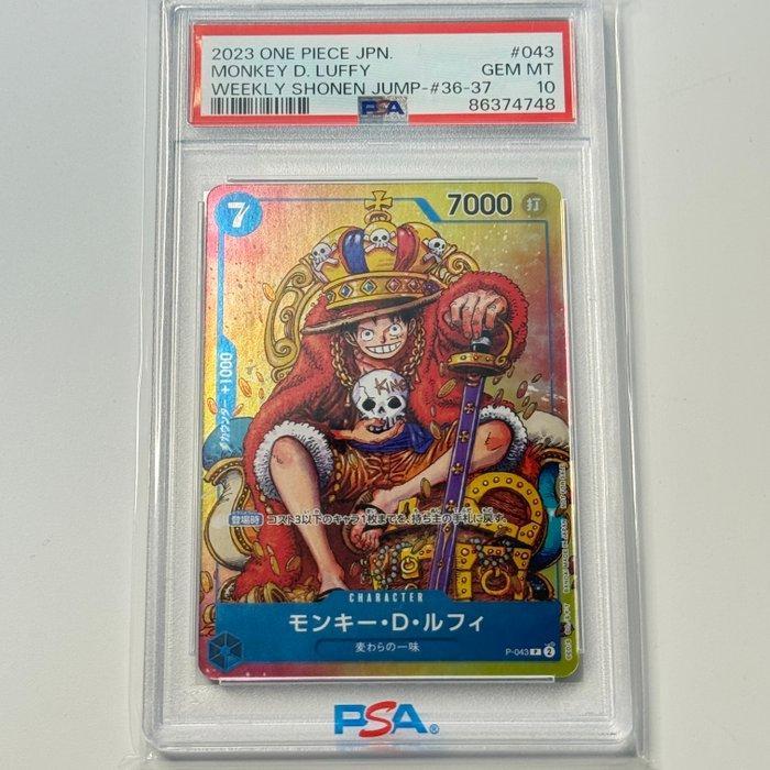 one piece - 1 Graded card - One Piece - Monkey D. Luffy -, Hobby en Vrije tijd, Verzamelkaartspellen | Overige