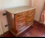 Commode - Bois, Marbre, Antiek en Kunst