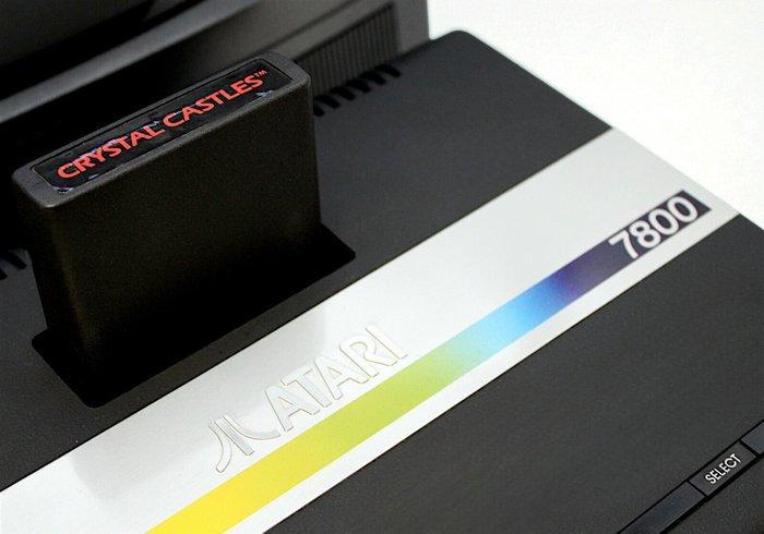 Atari - 7800 - WORKING!! 4 Games: Ms PAC-MAN, Crystal, Games en Spelcomputers, Spelcomputers | Overige Accessoires