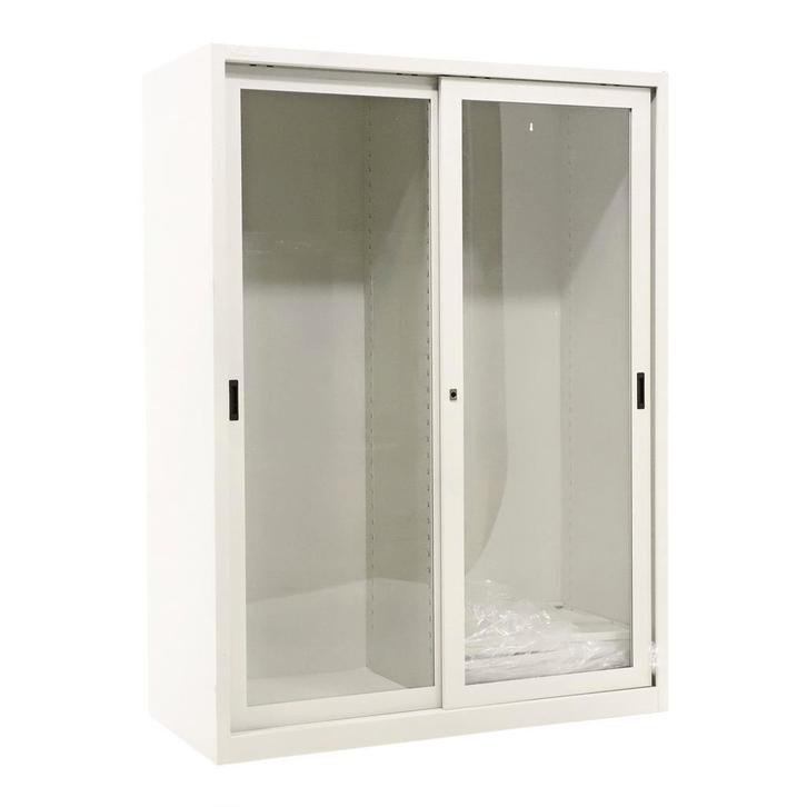 Gebruikte Schuifdeurkasten 2 deuren, Huis en Inrichting, Kasten | Lockerkasten, Gebruikt, Ophalen of Verzenden