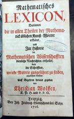 Christian Wolff - Mathematisches Lexicon - 1716