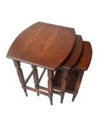 Set bijzettafels (3) - Hout