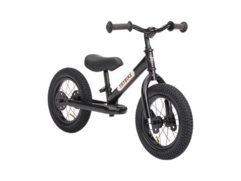 Veiling - Trybike Steel Loopfiets - Zwart, Kinderen en Baby's, Speelgoed | Buiten | Voertuigen en Loopfietsen