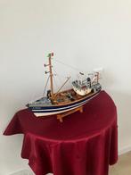 Objets maritimes - vissersschip Il Pesce Messina - Bois