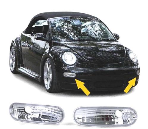 CLIGNOTANTS AVANT VW NEW BEETLE 98-06 CHROMÉ, Auto-onderdelen, Verlichting, Verzenden