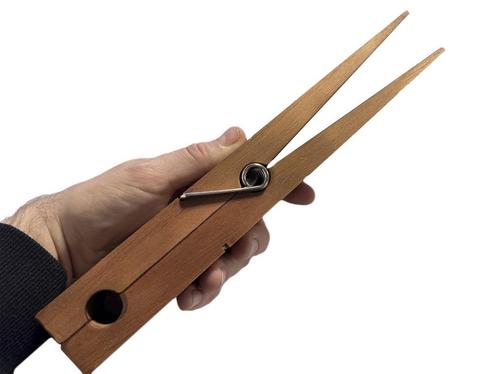 Grappige houten kledinghanger (wasknijpervorm, 30 cm), Doe-het-zelf en Bouw, Gereedschap | Overige machines, Nieuw, Verzenden