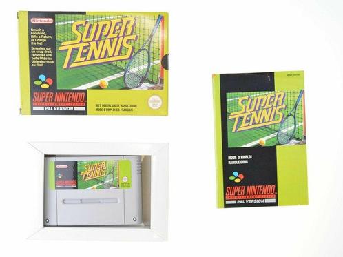Super Tennis [Super Nintendo], Consoles de jeu & Jeux vidéo, Jeux | Nintendo Super NES, Envoi