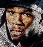 David Law - Crypto 50 Cent - Format XL - 60x60, Antiek en Kunst