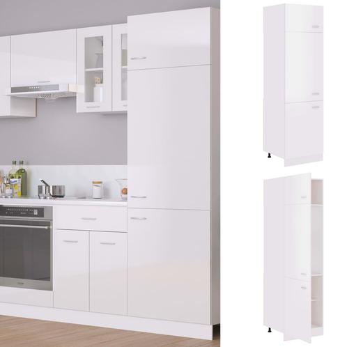 vidaXL Ombouwkast voor koelkast Lyon 60x57x207 cm bewerkt, Huis en Inrichting, Kasten | Overige, Nieuw, Verzenden
