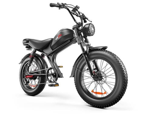 C93 Fatbike E-bike 1000 watt motorvermogen 50 km/u snelheid, Fietsen en Brommers, Elektrische fietsen, Nieuw, 47 tot 51 cm, 50 km per accu of meer