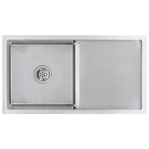 Keukenspoelbak RVS | Tweede Kansje | Onderbouw/Inbouw, Huis en Inrichting, Keuken | Keukenelementen, 75 cm of meer, Grijs, Nieuw