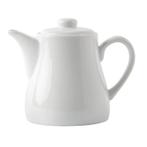 Theepotten | WHITEWARE | Porselein | Wit | 50cl | 4 Stuks |, Verzenden, Nieuw in verpakking
