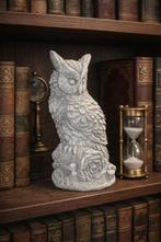 sculptuur, Uil op stam - 27 cm - Composiet, Antiek en Kunst