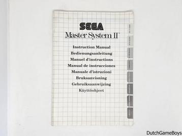 Instruction Manual - Sega Master System II, Verzenden