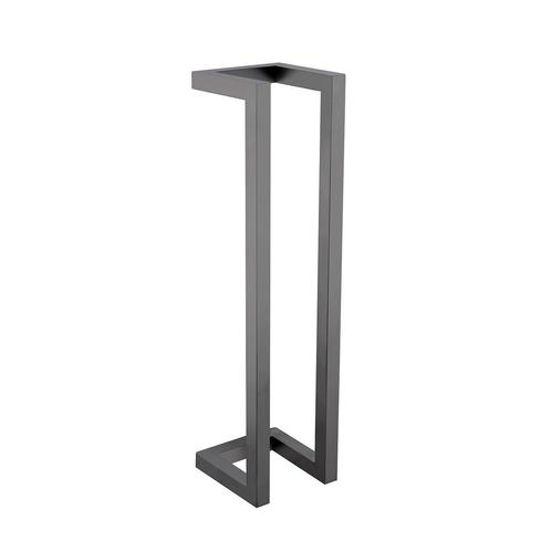 Handdoekrek Wiesbaden Loft 50x12,5 Cm Gunmetal, Doe-het-zelf en Bouw, Sanitair, Bad, Nieuw, Ophalen of Verzenden