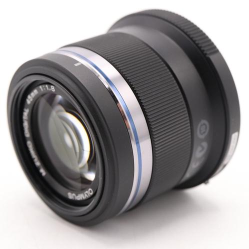 Olympus MFT 45mm F/1.8 zwart M.Zuiko Digital | Tweedehands, Audio, Tv en Foto, Foto | Lenzen en Objectieven, Zo goed als nieuw