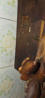 Koekoeksklok - Philip Hass - lindehout, messing, smeedijzer, Antiek en Kunst