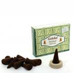 Patchouli Dhoop Wierookkegels - Goloka, Ophalen of Verzenden, Nieuw