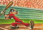 Joan Vizcarra - Goofy, The Baseball Player - Original, Collections, Disney