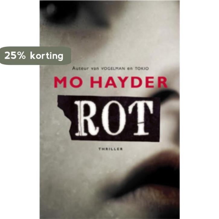 Rot 9789024538195 Mo Hayder, Livres, Thrillers, Envoi