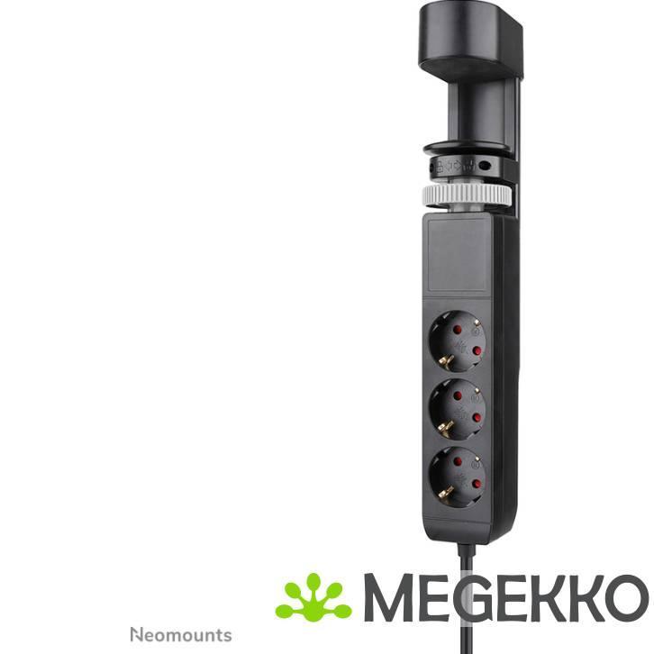 Neomounts DS22-840BL6 bureaucontactdoos met klem, Computers en Software, Overige Computers en Software, Nieuw, Verzenden