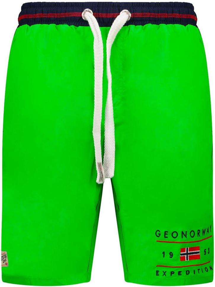 Geographical Norway Zwembroek Qodzola Fluo Green, Kleding | Heren, Broeken en Pantalons, Verzenden