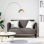 vidaXL Loveseat bank 109 cm corduroy stof lichtgrijs, Verzenden, Nieuw