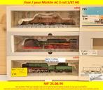 Marklin modeltreinen, locomotieven, wagons, rails, 2dehands, Hobby en Vrije tijd, Modeltreinen | Overige schalen, Ophalen of Verzenden