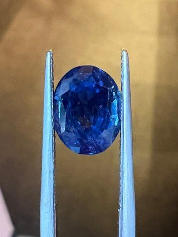 Bleu Saphir - 3.86 ct - GRS (Laboratoire Gem Research Swiss)
