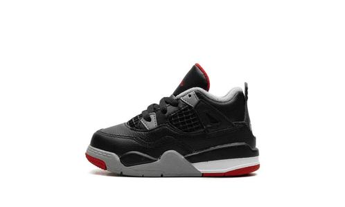 Air Jordan 4 Retro Bred Reimagined (TD) - Maat 21 EU, Kleding | Heren, Schoenen, Ophalen of Verzenden