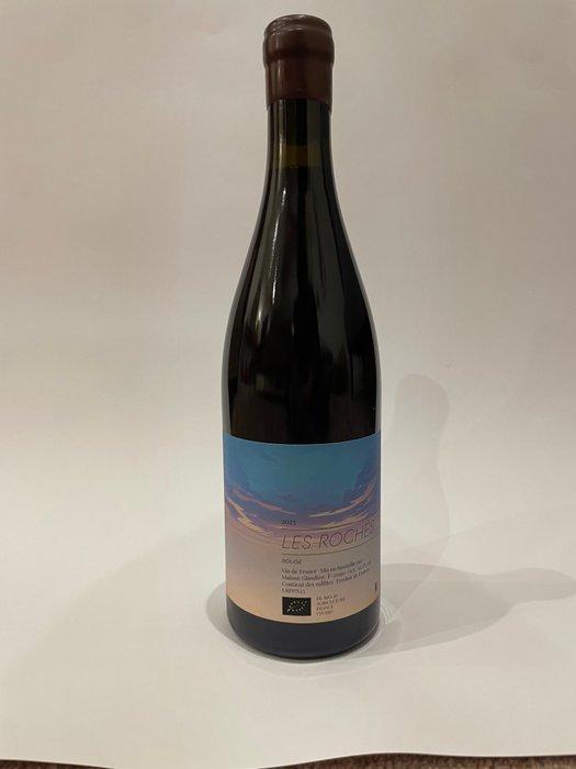 2023 Maison Glandien Les Roches rouge - Bourgogne - 1 Fles, Verzamelen, Wijnen