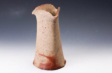 Un vase en céramique Bizen unique et beau. - Argile -