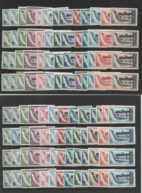 Europa CEPT 1956 - Cultuur - 8 complete jaargangen 1956, Postzegels en Munten, Postzegels | Amerika