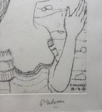 Paul Delvaux - La Femme du Silence, Antiek en Kunst