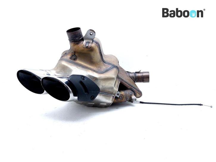 Uitlaatdemper Origineel Ducati Diavel X 2016-2018 (XDiavel, Motoren, Onderdelen | Ducati, Gebruikt, Verzenden