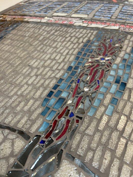 UNIEK - Wurlitzer 1800 My Elvis Mozaiek in Klei UNIEK 80 x, Antiquités & Art, Antiquités | Assiettes décoratives & Carrelages