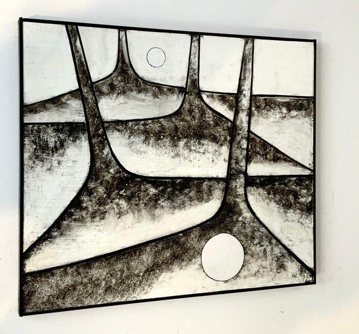 Paulus Noomen - Forest, Antiek en Kunst, Kunst | Schilderijen | Modern