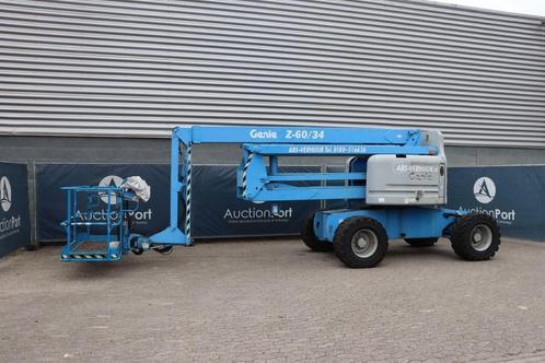 Veiling: Knikarmhoogwerker Genie Z-60/34 Diesel 18.3m 2007, Zakelijke goederen, Machines en Bouw | Liften, Steigers en Ladders