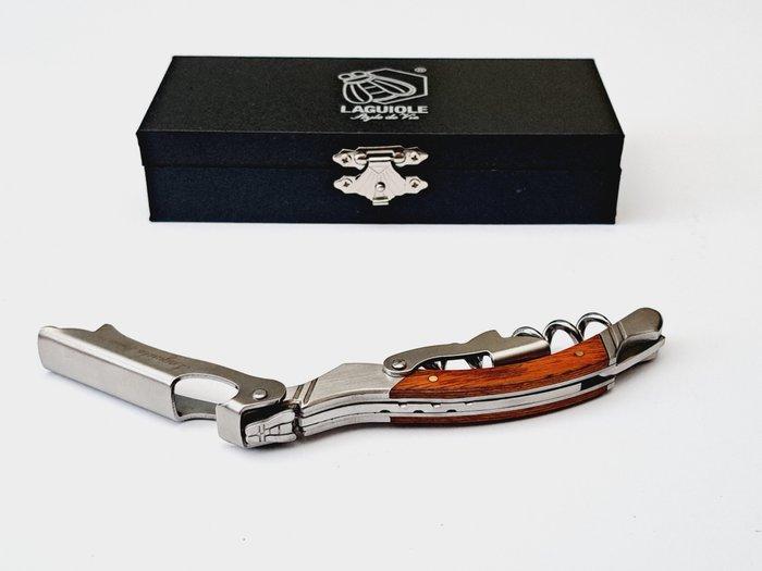 Laguiole - Corkscrew - Rose Wood - style de - Kurkentrekker, Antiek en Kunst, Antiek | Keukengerei