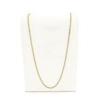 Lange gouden Venetiaanse schakelketting, Handtassen en Accessoires, Kettingen, Ophalen of Verzenden, Gebruikt, Overige kleuren