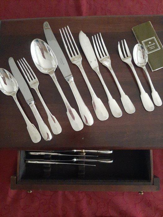 Christofle - Bestekset (60) - Cluny - Verzilverd, Antiek en Kunst, Antiek | Meubels | Tafels